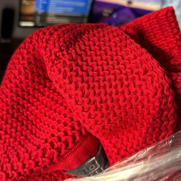 Polo Ralph Lauren cable knit shawl sweater - Picture 9 of 9